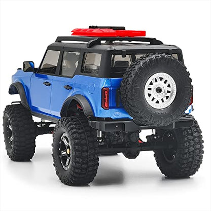 Metal Front & Rear Bumper with Lights, Rear | For 1/24 Axial SCX24 AXI00006 Bronco, RC Crawler Car - color: rear