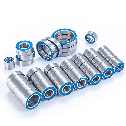 1set/55pcs RC Car Bearing Kit Front&Rear Axle Carrier Kit for TRX6 1/10th RC Crawler Car Upgrades