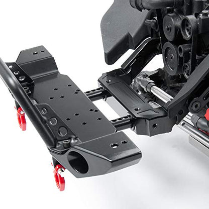 Metal Front Plate Bumper Mount for AXIAL SCX10-III AXI03007 AXI03027 AXI03006B Gladiator Bronco Wrangler 1/10 RC Crawler Car - style: Front
