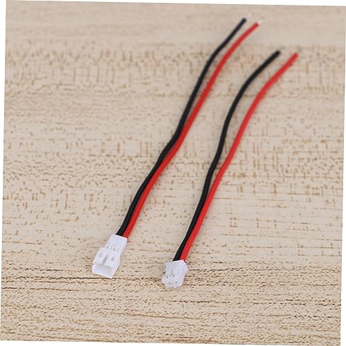 OSALADI 40pcs Battery Terminal Connectors Heat Shrink for Rc Car Plane Silicone Wires Jumper Cable
