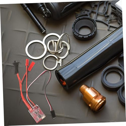 Luxshiny 30A Brushed ESC with Brake for RC Cars and Boats Dual Way Speed Controller for Enhanced Performance in DIY Projects Compatible with RC Tanks and Crawlers
