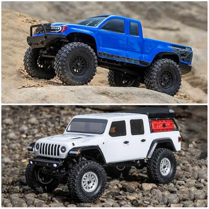 GOUPRC Brushed Mini ESC 30A with 50T Brushed Motor & Motor Mount Combo Kit for 1/24 Axial SCX24 AX24 RC Crawler Upgrades