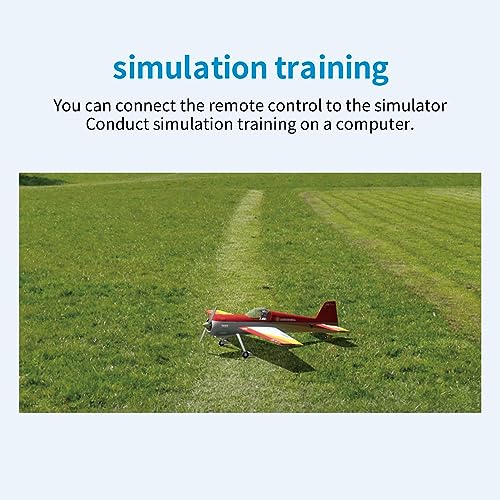 GoolRC Microzone MC6C 2.4GHz 6CH Remote Controller Mode 2 Transmitter and MC6RE Receiver Radio System for RC Airplane Drone Multirotor Helicopter Car Boat MC6RE Receiver
