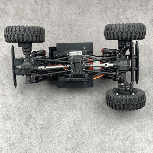 Que-T 2pcs/Set RC Driveshafts Stainless Steel Drive Shafts for RedCat 1/18 Ascent Rock Crawler