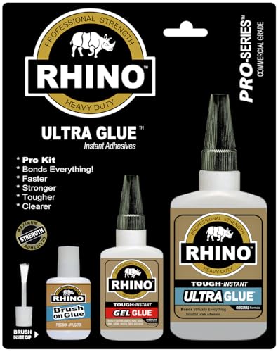 Rhino Glue Gel, Heavy Duty 40 Gram Clear