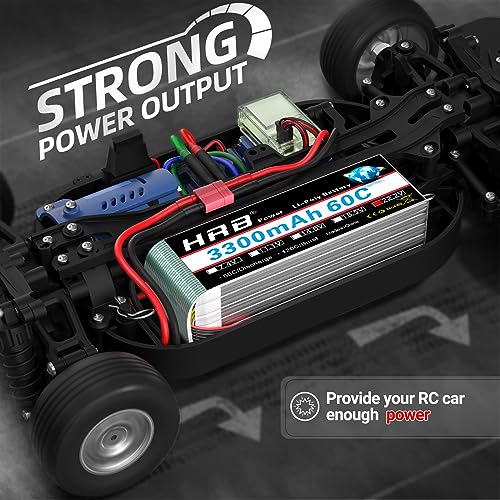 HRB 6S 3300mAh Lipo Battery T 22.2V 60C Compatible with RC Plane