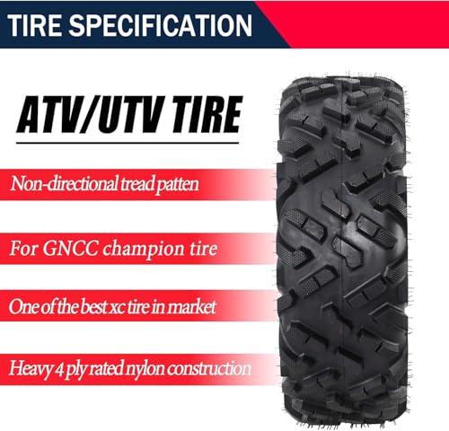 All Terrain Tires 18x9.50-8,ATV Tires 18x9.50-8, 4PR Sand Mud Off-Road Tires,Set of 2 ATV Tires, Tubeless - size: 18x9.50-8 4PR