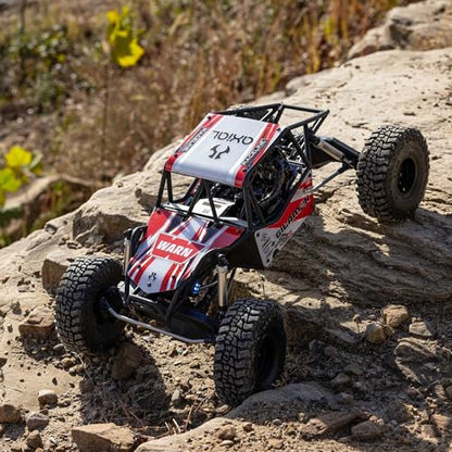 Axial AXP8 Gilamon 1/8 RC Crawler 2.2 4X4 RTR Trail Buggy, Red | Brushed, AXI-1207T2, Battery and Charger Not Included - color: Red