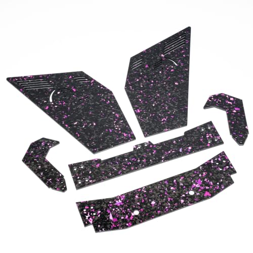 Rear Wing for Arrma 6S 1/7 Limitless,Carbon Fiber Rear Tail Wing Replace | Rear Wing Plate for RC Vehicle ARA320525 Rear Wing Upgrade Replace Accessories - color: 1/7 6s Limitless-b