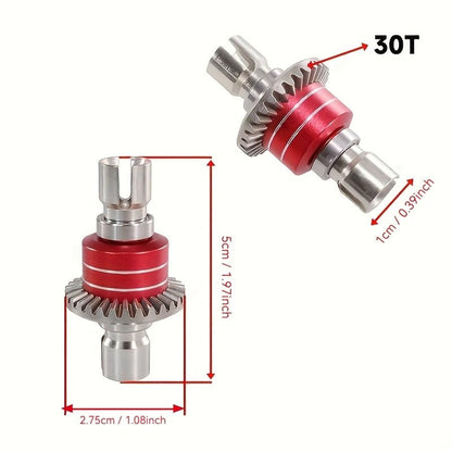 MJX Remote Control Vehicle Differential Gears 14303 14304 Front and Rear Universal Differential Gears Upgrade Spare Parts RC Vehicle Differentials for Hyper GO H16BM All 1/14 1/16 Scale