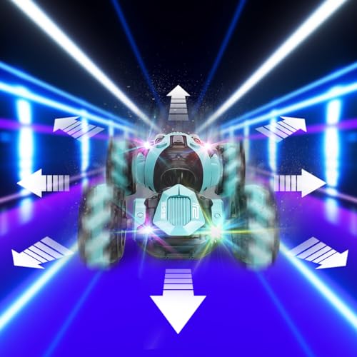 ZMMB Gesture Sensing RC Stunt Car - Best Gifts for Boys 6-12 Year Old 360° Rotating 4WD Remote Control Transform Hand Controlled Car Birthday Presents for Kids Age 7 8 9 10 11 yr - color: Rc Stunt Car