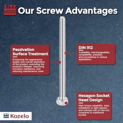 30pcs Socket Head Cap Screws - [M2-0.4 x 28mm] 304 Stainless Steel Allen Socket Drive for Electrical Motor 3D Printing Fan Engine Replacement Use, Silver - size: M2-0.4x28mm