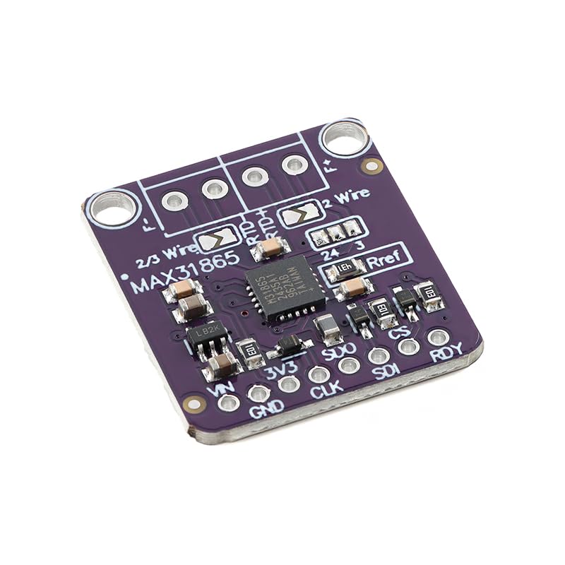MAX31856MUD K-Type Thermocouple Digital Converter with Cold Junction Compensation, High Precision Temperature Sensor Module