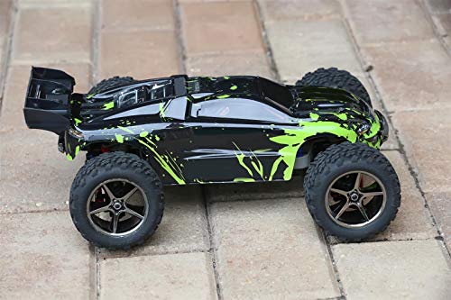 SummitLink Compatible Custom Body Muddy Green Over Black Replacement for 1/16 Scale RC Car or Truck (Truck not Included) ERMN-BG-02