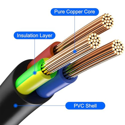 XMSJSIY XH2.54 1 to 2 Connector Terminal Wire 2-Pin XH2.54 Female -6PCS | to Dual Male 2.54mm Pitch Motherboard PWM PC Chassis Fan Y Splitter Terminal Connector for PC Fan 3D Printer LED Light -