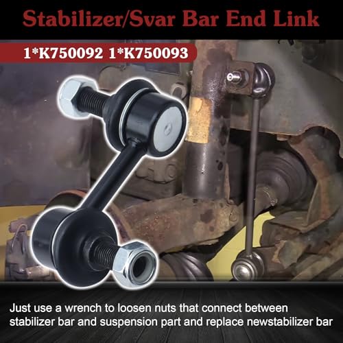 2* K750092 K750093 Sway Bar Link - Restore Precision Handling | Compatible with 2007-2014 Acura TL - color: 1*K750092 1*K750093, size: Sway Bar Link
