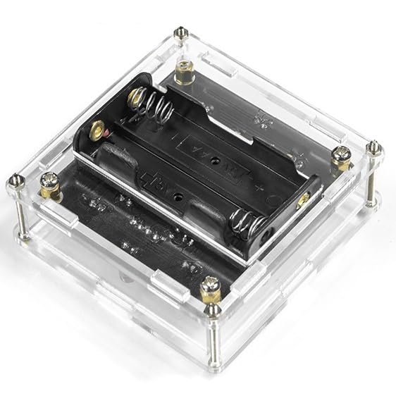 DIY Lucky Wheel Soldering Practice kit, Complete Soldering Project kit with Components, PCB & Enclosure, Perfect for Electronics Enthusiasts & Beginners,Advanced Version