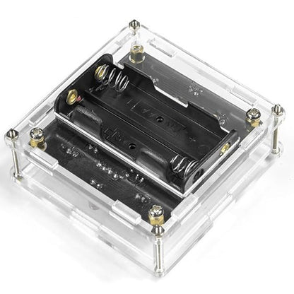 DIY Lucky Wheel Soldering Practice kit, Complete Soldering Project kit with Components, PCB & Enclosure, Perfect for Electronics Enthusiasts & Beginners,Advanced Version