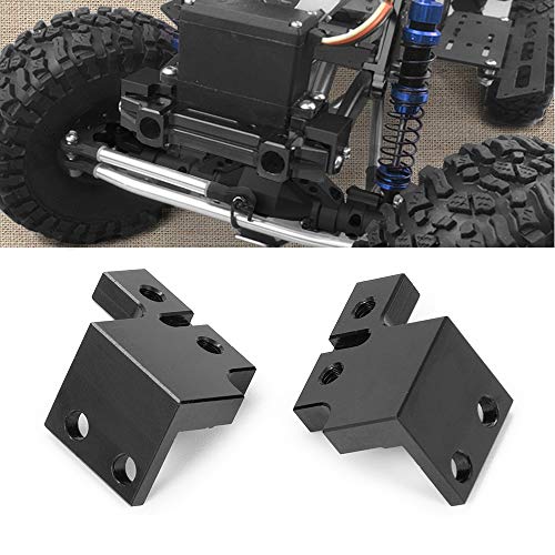 QUE-T 1 Pair Metal Front Servo Base Mount for 1/10 RC Axial Scx10II 90046