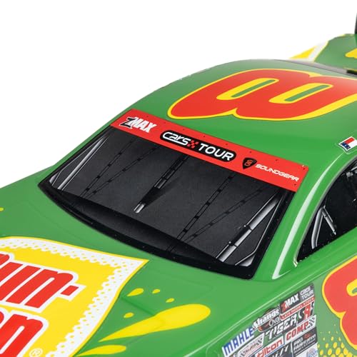 Losi 1/12 RC Racecar Dale Earnhardt Jr. No. 8 2025 Sun Drop Chevrolet ZL1 2S AWD On-Road (Battery & Charger Included), Green, LOS-3104T1 - color: Red