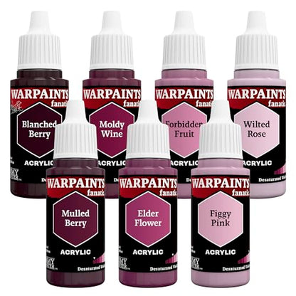 The Army Painter, Warpaints Flexible Triad Plus+ Desaturated Violets | 7x18ml, colori acrilici hobby di qualità miniatura, per Dungeons and Dragons (DnD) e Warhammer - color: Desaturated Violets