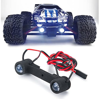 1:16 RC Led Light Kit Headlight Taillights Front/Rear Lamp Upgrades for 1/16 Scale mini E-RVEO RC Truck Car