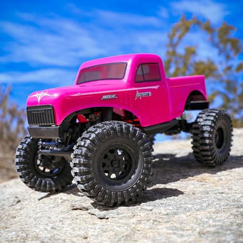 Redcat Ascent 18 – 1/18 Scale Brushed Electric Rock Crawler - Pink