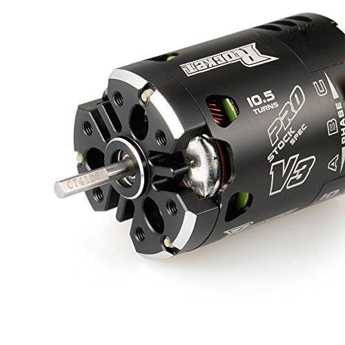 Goolsky Surpass Hobby Rocket V3 540 10.5T Sensored Brushless SPEC Motor Black for 1/10 RC Racing Car Truck