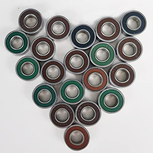 20 pcs MR115-2RS 5x11x4mm Replacement Precision Ball Bearings MR115 2RS