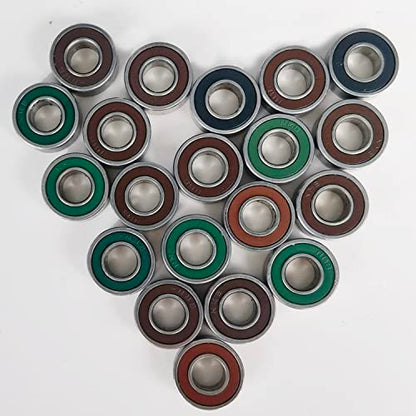 20 pcs MR115-2RS 5x11x4mm Replacement Precision Ball Bearings MR115 2RS