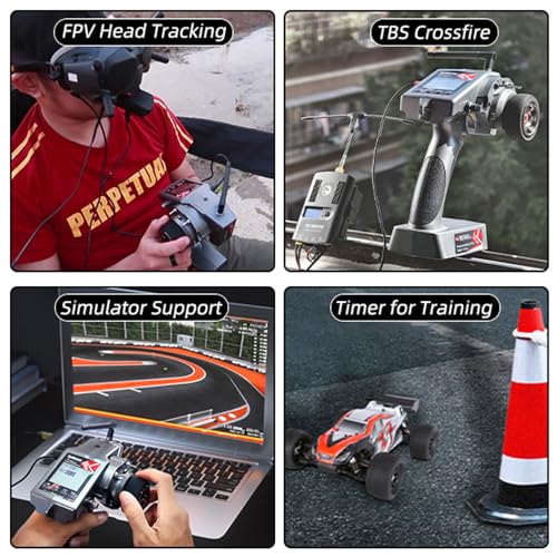 RadioLink RC6GS V3 2.4G 7CH Radio Transmitte R7FG Receiver Gyro RC Car Boat