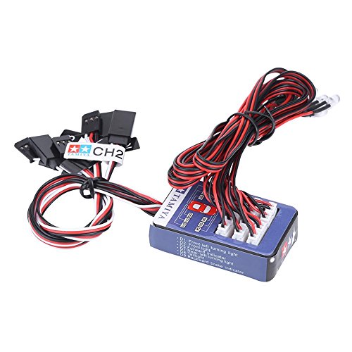 RC Lighting System 12 LED RC Car Lighting Kit for 1/10 1/8 RC Car Truck Crawler