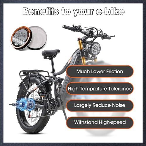 E-Bike Lithium Grease, Multi-Purpose Lubricant Lithium Motor Grease, Lubricating Oil for eBike Motor, Gears |Waterproof, High-Performance Lubricant for Household Use, Automotive,Industrial