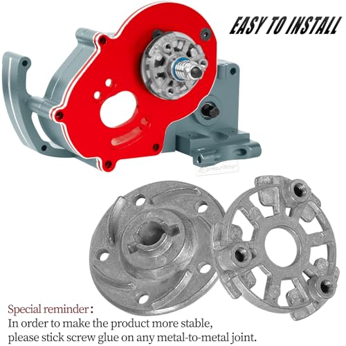 RC Differential Transmission Gear & 90T Spur Gear & Slipper Clutch & Pressure Plate & Slipper Rebuild Kit Upgrades Part for 1/10 Slash/Stampede/Bandit/Rustler 2WD VXL,Titanium - color: Titanium(1set)