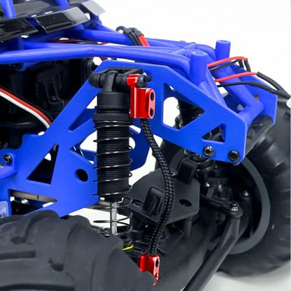 SWX Shock Straps for Losi Mini LMT 1/18 Red | Shock Straps, Suspension Limit, Losi Mini LMT, 1/18 Scale, Red
