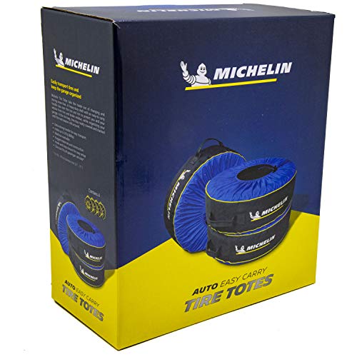Kurgo Michelin 80 Tire Covers & Tire Bags - All-Season Protection - Seasonal Organizer - Vehicle Tire Cover - Heavy-Duty Construction - Universal Fit for 22"–31"