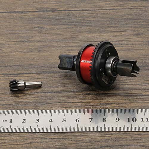 RCAWD 40Cr Front Rear 43T Diff Set & 10T Main Input Gear for ARRMA 6S Felony Fireteam Infraction Mojave Kraton Notorious Outcast Talion Typhon 6S & Limitless Roller Upgrade Part #ARA310990#ARA310979