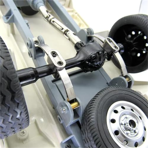 RC Car Assortment for WPL D12 B14 B24 B16 B36 RC Truck Car Upgrade Parts Accessories 2Pcs Steel Shock Absorber for Leaf Springs Suspension