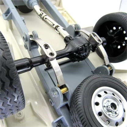 RC Car Assortment for WPL D12 B14 B24 B16 B36 RC Truck Car Upgrade Parts Accessories 2Pcs Steel Shock Absorber for Leaf Springs Suspension