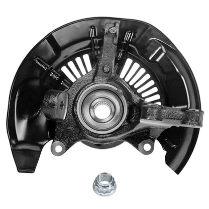 Detroit Axle - Front 4pc Steering Knuckles Kit for 10-15 Lexus RX350 RX450h | 2008-2017 Toyota Highlander, Steering Knuckles & Wheel Bearing Hubs Outer Tie Rods 2009 2010 2011 2012 2013 2014 2015 2016 - size: 4SU50508/Kit