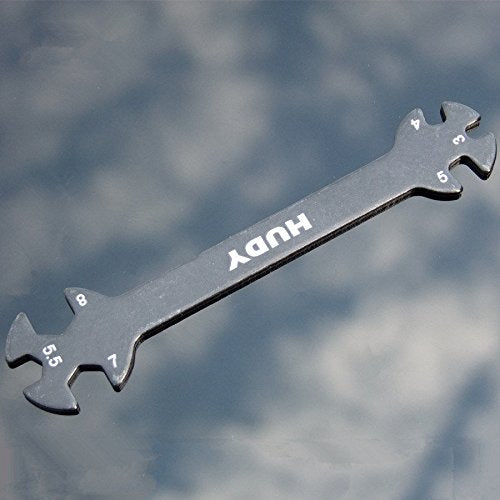 6 in 1 RC Hudy Special Tools Wrench 3mm 4mm 5mm 5.5mm 7mm 8mm for Turnbuckles #1706