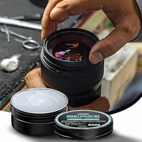 Lens Helicoid Grease, 30g Camera Lens Grease Smooth Long-Lasting Helicoid Lubricant Household Maintenance Precision Optical Equipment Care
