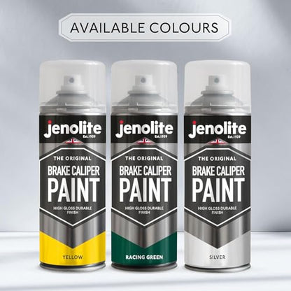 JENOLITE Brake Caliper Paint Aerosol, Red 1x13.5oz | Brake Caliper Paint, Durable High Gloss Finish High Heat Spray Paint, Restore - color: Red