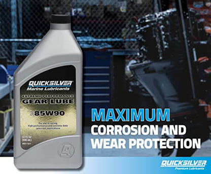 Quicksilver 85W-90 Extreme Performance Gear Lube - style: 1-Quart