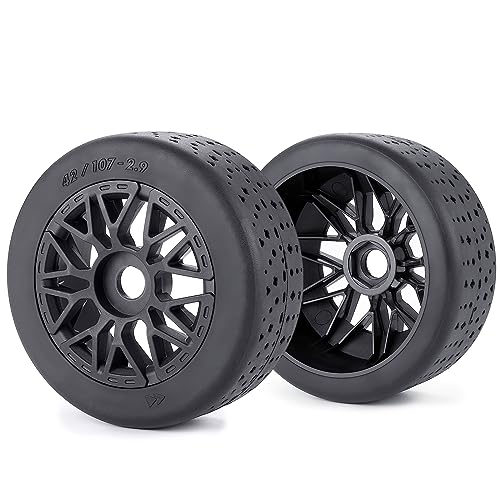 1/7th RC Car Wheel Rims Tires Upgrades for 1/7th RC Car Arrma Limitless F1，4PCS