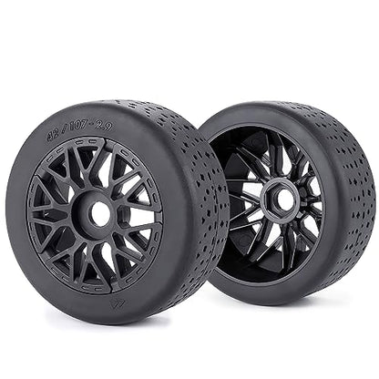 1/7th RC Car Wheel Rims Tires Upgrades for 1/7th RC Car Arrma Limitless F1，4PCS
