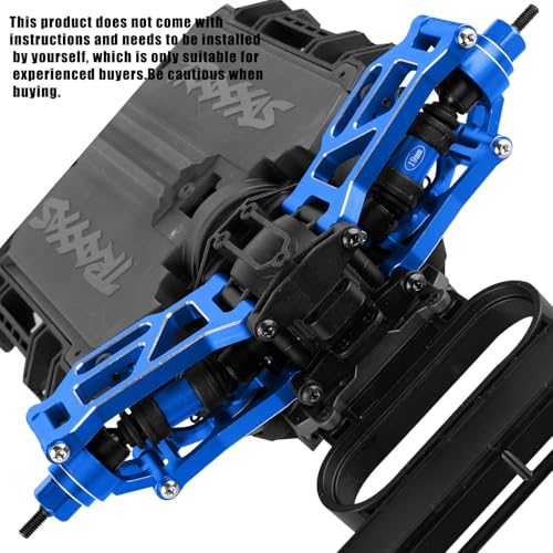 RC Upgrade Parts for Mini Rally VXL Ford RS200/Mini Slash 4X4,(108046-1)(108164-1),Drive Shaft CVD&Suspension Arms&Steering Block&Links&Steering Knuckle Kit&Dirt Resist Guard Cover,Navy Blue - color: Navy Blue(upgrade Parts)