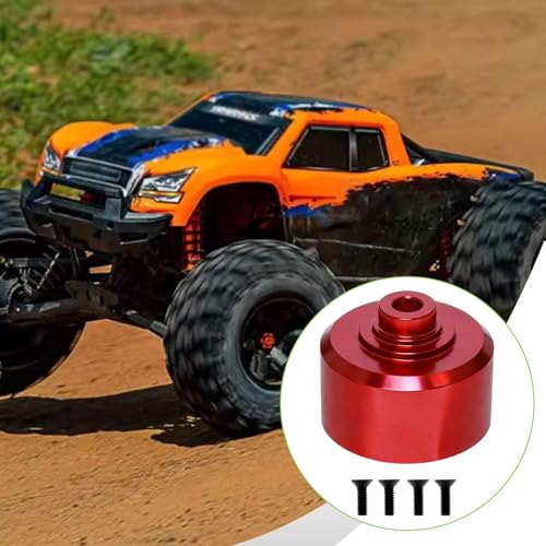 Differential Gear Case Gearbox Housing Portable Fittings Metal Differential Case, Red - color: Red