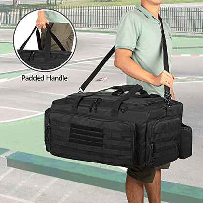 GOBUROS RC Car Bag for 1/8 and 1/10 Car, RC Carry Case(Patent Design) | Compatible with Traxxas 1/8 Car, Multi-Pockets to Store Tools and Accessories, Adjustable Shoulder Strap for Easy Carrying