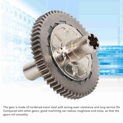 57T 0.8Mod RC Gear, a Complete RC Slipper Spur Gear Assembly with a Metal Steel Slipper Set for Arrma 1/10 Scale Granit and Senton Vehicles